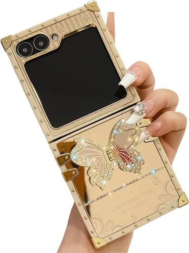 Vista 36 de Funda Rectangular de Lujo Femenina Compatible con iPhone 16 Pro Max Diseñada con Soporte de Anillo de Diamante con Función de Atril