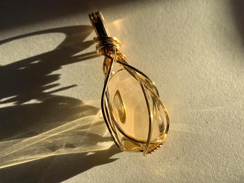 Vista 40 de 66 necklace pendant gemstones choose from moldavite, citrine, or herkimer diamond
