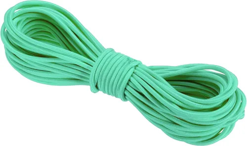 Vista 58 de PATIKIL Cuerda elástica elástica de 109 yardas (328.1 ft), cuerda elástica pesada de 0.059 in, albaricoque para manualidades, correas de gancho