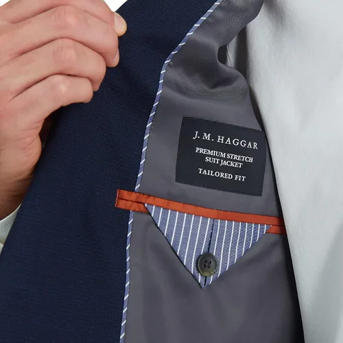 Vista 3 de J.M. Haggar Men's Premium Stretch Tailored Fit Suit Separates-Pants & Jackets
