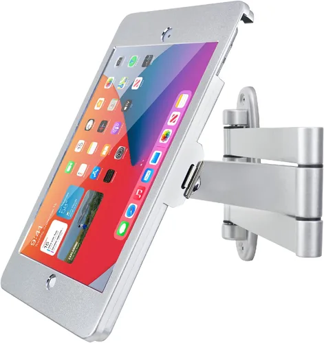 Vista 8 de Soporte de pared con pliegue y bloqueo antirrobo para iPad 10.2