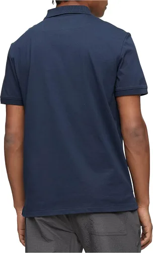 Vista 2 de Calvin Klein Polo de algodón suave con logotipo de monograma para hombre