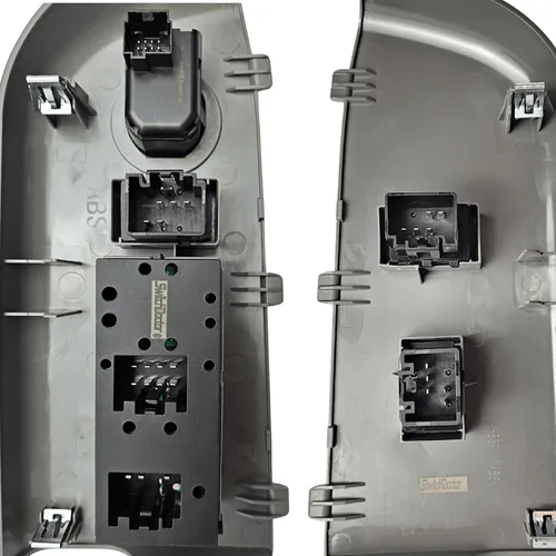 Vista 3 de SWITCHDOCTOR Interruptor maestro de ventana y ensamblaje gris del pasajero delantero para Ford F-150 F150 2004, 2005, 2006, 2007, 2008
