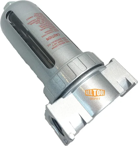 Vista 3 de 3/8" NPT de flujo medio aire comprimido en línea filtro desecante secador humedad agua separador