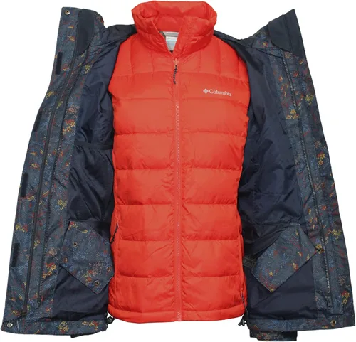 Vista 2 de Columbia Plus Nordic Point III Interchange 3 en 1 Omni Heat Chaqueta impermeable para mujer