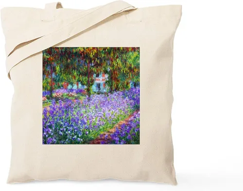 Vista 9 de CafePress Bridge Monet Tote Bag Reutilizable Natural Beige Bolsa de compras de lona