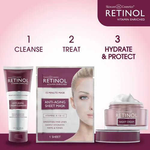 Vista 6 de LIVAURA Retinol Night Cream – El Retinol antienvejecimiento original para una piel de aspecto más joven – Lujosa crema hidratante restauradora que