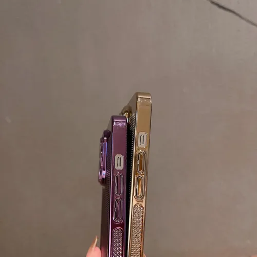 Vista 8 de Funda de refrigeración transpirable de disipación de calor para iPhone 14, 13, 12, 11 Pro Max, galvanizado, a prueba de golpes, delgada