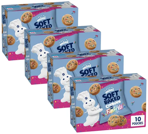 Vista 7 de Pillsbury Mini galletas de chispas de chocolate horneadas suaves, tamaño compartido, 6 oz