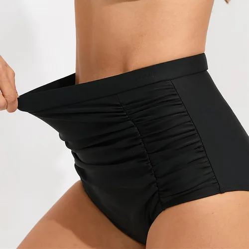 Vista 5 de Pantalones de natación moda cordón mujer pantalones natación playa verano pantalones natación cintura media pantalones