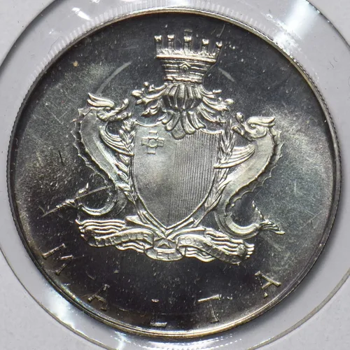 Vista 2 de Collectible Coin Malta 1972 Lira 294170