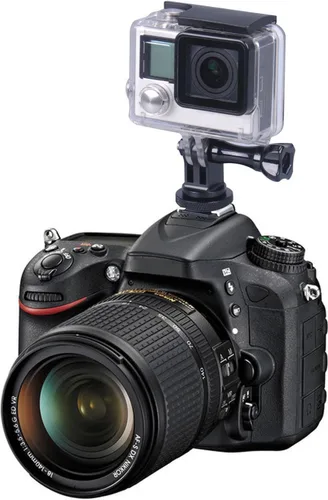 Vista 2 de Smatree Adaptador de trípode de aluminio completo para cámara réflex digital compatible con Gopro Hero 13/12/11/10/MAX/9/8/7/6/DJI OSMO Action 5