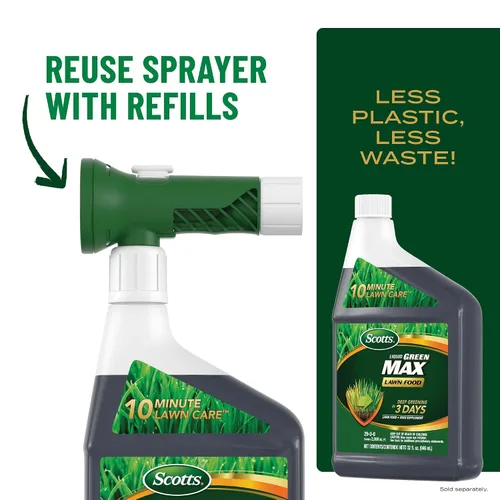 Vista 10 de Scotts Liquid Green Max - Alimento para césped, 32 onzas líquidas