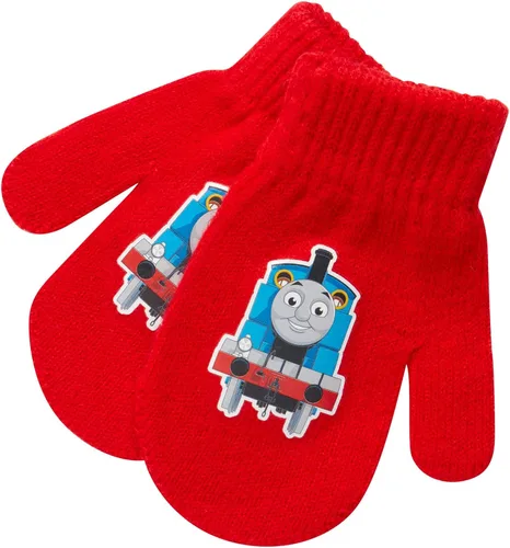 Vista 5 de Mattel Thomas The Train - Juego de 2 pares de guantes de invierno (bebé), Thomas Tren Azul, Age 2-4