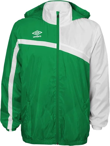 Vista 4 de Umbro Chaqueta impermeable tejida para niños (8-18), opciones de color Negro