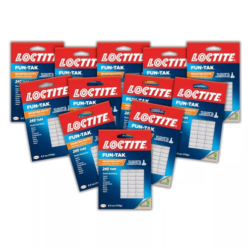 Vista 11 de Loctite 1865809 Fun-Tak Pestañas de montaje, 2 onzas, azul (paquete de 12)
