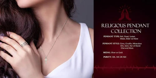 Vista 5 de US Jewels - Colgante religioso de plata de ley 925 con nudo celta irlandés, 1.693in
