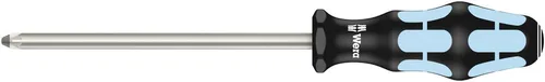 Vista 14 de Wera 05032030001 Kraftform - Destornillador Pozidriv inoxidable 3355 PZ, punta láser, cabeza PZ 0, longitud de hoja de 2-3/8 pulgadas