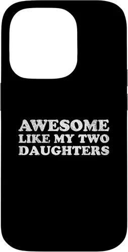 Vista 17 de Awesome Like My Two Daughters for Funny Mom Dad Parent Case for iPhone XR