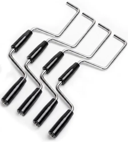 Vista 8 de Bobinadora de Correa de Cabrestante de Servicio Pesado para Remolque de Plataforma, Correas de Bobinado de Acero Sólido con Rodillo Manual