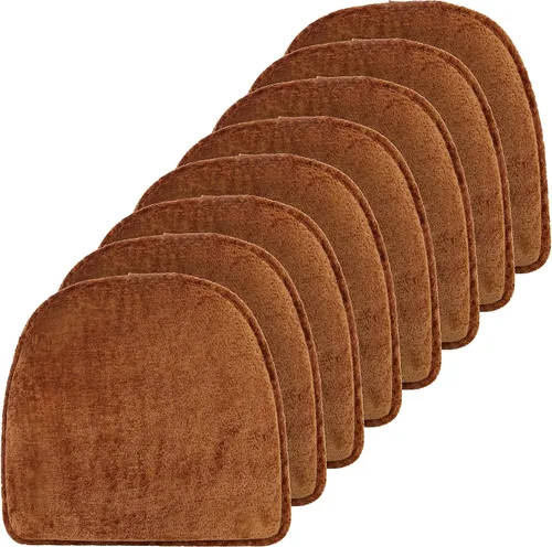 Vista 141 de Klear Vu Raindrop The Gripper - Cojines antideslizantes para silla, suaves y cómodos, almohadillas para asiento, almohadón para cocina, comedor u