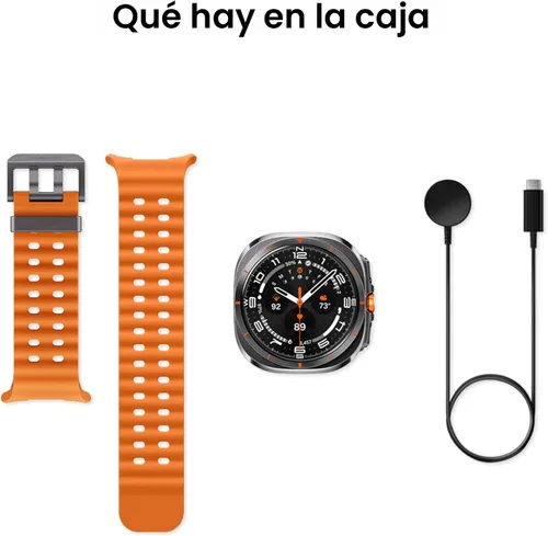 Vista 11 de Samsung Galaxy Watch Ultra (2024) 47mm LTE Smartwatch AI con puntuación de energía, consejos de bienestar, seguimiento de frecuencia cardíaca