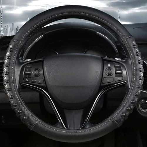 Vista 3 de West Llama - Funda para volante de automóvil, 15 pulgadas