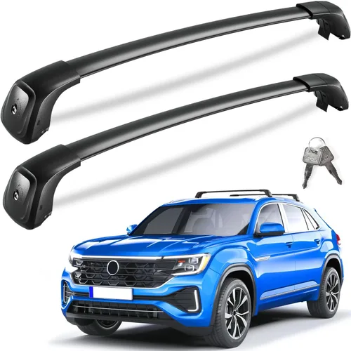 Vista 9 de Barras transversales de techo resistentes de 330 libras para Audi Q5 2018