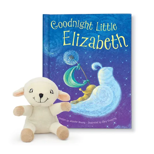 Vista 8 de Goodnight Little Me Foil Edition Libro y caja de lámina de recuerdo – Libro personalizado para niños 9" x 11" I See Me!
