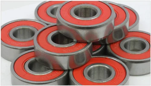 Vista 2 de 608 – 2RS Rodamientos para tabla de skateboard, color rojo, 8 x 22 x 7, Sellado, (Paquete de 100)