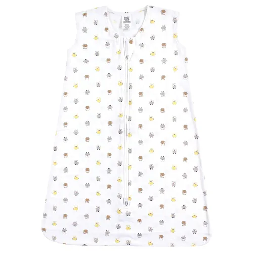 Vista 20 de Luvable Friends - Saco de dormir para bebé sin mangas, diseño unisex, Saco de dormir de algodón sin mangas, saco de dormir, manta, 0-6 meses