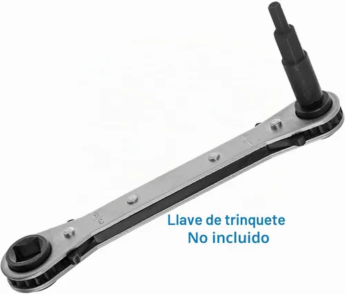 Vista 3 de A.I.FORCE Adaptadores de llave hexagonal de 2 piezas para HVAC, apertura