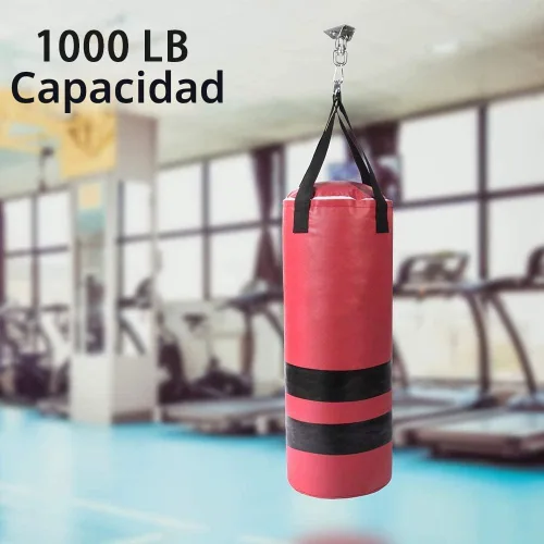 Vista 3 de Perchas de columpio resistentes para juegos de madera, capacidad de 2000 libras, colgador de hamaca giratorio de acero inoxidable 360, accesorios