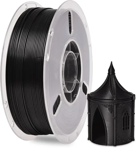 Vista 30 de Silk Rainbow 3D Printer Filament 1.75mm Multi-Color PLA Filament Fast Color Change Candy Color 3D Printing Filament, 1kg Spool Color caramelo