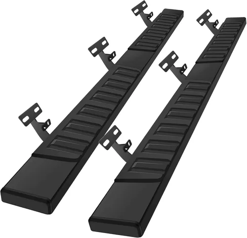 Vista 11 de COMNOVA - Estribos de 6 pulgadas para Dodge Ram 1500 Crew Cab 2009-2018 (incluido el modelo clásico 2019+), Ram 2500 3500 10-26, estribos y Negro