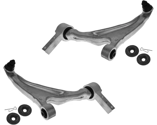Vista 134 de Conjunto de Brazo de Control Inferior Delantero y Junta Esférica TRQ para Lado del Conductor y del Pasajero 2 Piezas Compatible con Ford Mustang GT