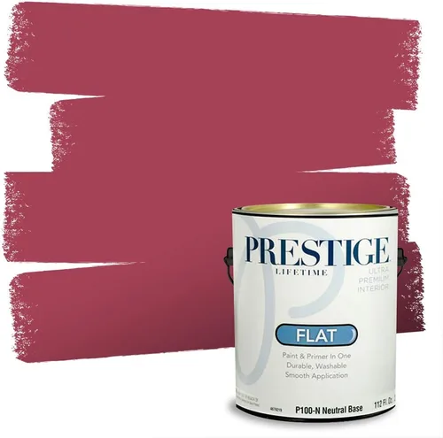 Vista 55 de Prestige Paints - Pintura exterior e imprimación en uno, 1 galón, plano, E500-P-A011GP