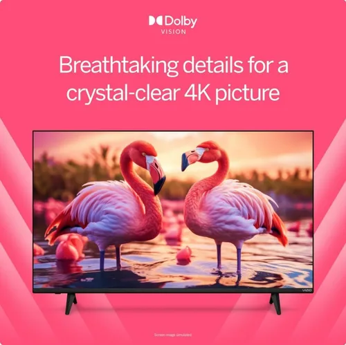 Vista 5 de VIZIO V4K50S-0810 50" Class V-Series 4K LED HDR Compatibilidad Chromecast integrado, Bluetooth Edición Limitada, Smart TV (renovado)