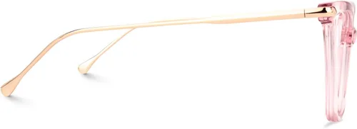 Vista 5 de Zeelool Gafas de bloqueo de luz azul de gran tamaño para mujer con forma de mariposa Hilary FX0206
