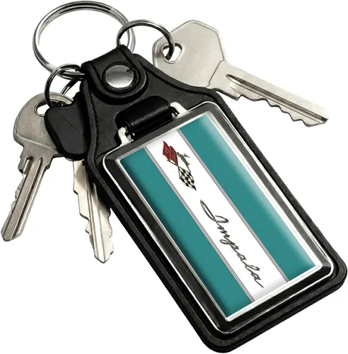 Vista 48 de Brotherhood Car Key Chain for Impala - Classic Models Keychain for Men and Oro olímpico - Guión de 1969