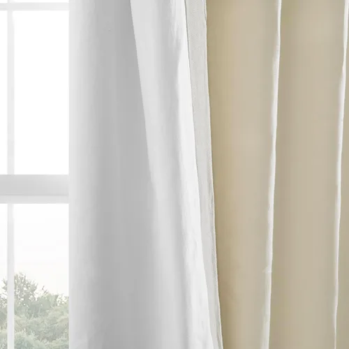 Vista 8 de HPD Half Price Drapes: Cortinas de lino francés