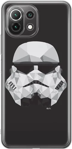 Vista 2 de ERT GROUP Mobile Phone Case for Xiaomi 11 Lite 4G/5G Original and Officially Licensed Star Wars Pattern Stormtrooper 002 Adapted to The Shape of The