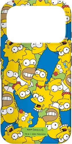 Vista 30 de The Simpsons Homer Marge Bart Lisa Maggie Print - Carcasa para iPhone 17
