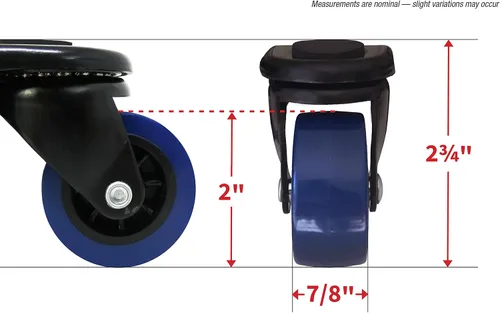 Vista 6 de Shepherd Hardware Plataforma móvil triangular, capacidad de 250 lb, giro de 360°, para mover muebles pesados, electrodomésticos, sofá, gabinete