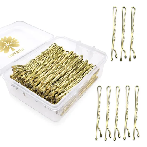 Vista 13 de KANPRINCESS Kit de 100 horquillas de 2 pulgadas para el cabello, pinzas de sujeción segura para mujeres y niñas, salón de peluquería con caja