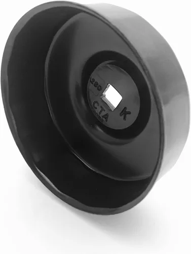 Vista 8 de CTA Tools A265 Llave para filtro de aceite de tipo tapa - 65 mm x 14 ranuras - Grado profesional, acabado negro, estampado con precisión
