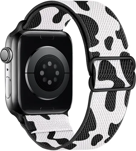 Vista 50 de Correas elásticas de nailon compatibles con Apple Watch de 1.496 pulgadas, 1.575 pulgadas, 1.614 pulgadas, 1.654 pulgadas, 1.732 pulgadas, 1.732