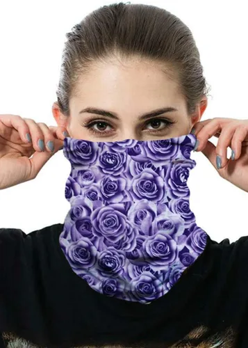 Vista 17 de Bandana unisex multifuncional sin costuras, bufanda para el cuello, gorro, mascarilla para la cara.