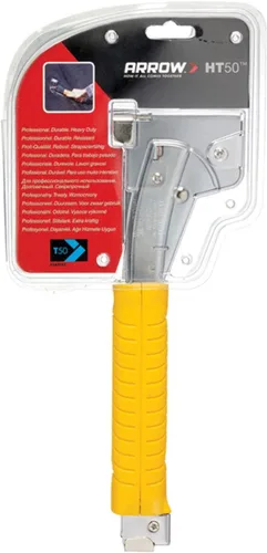 Vista 2 de Arrow Fastener HT50P grapadora de martillo para trabajo pesado