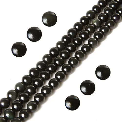Vista 28 de 100 piezas de cuentas de amatista natural de 6 mm, cuentas de piedras preciosas redondas sueltas para hacer joyas